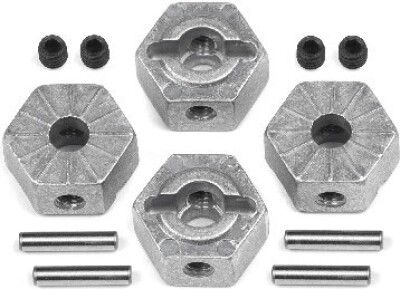 Billede af Locking Hex Wheel Hub 12mm (4pcs) - Hp116875 - Hpi Racing