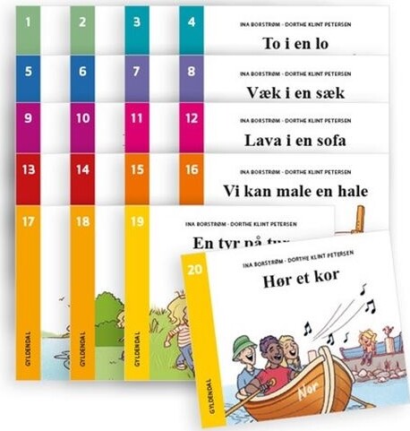 Billede af Løft 2. Sampak 20 Små Bøger - Ina Borstrøm - Bog