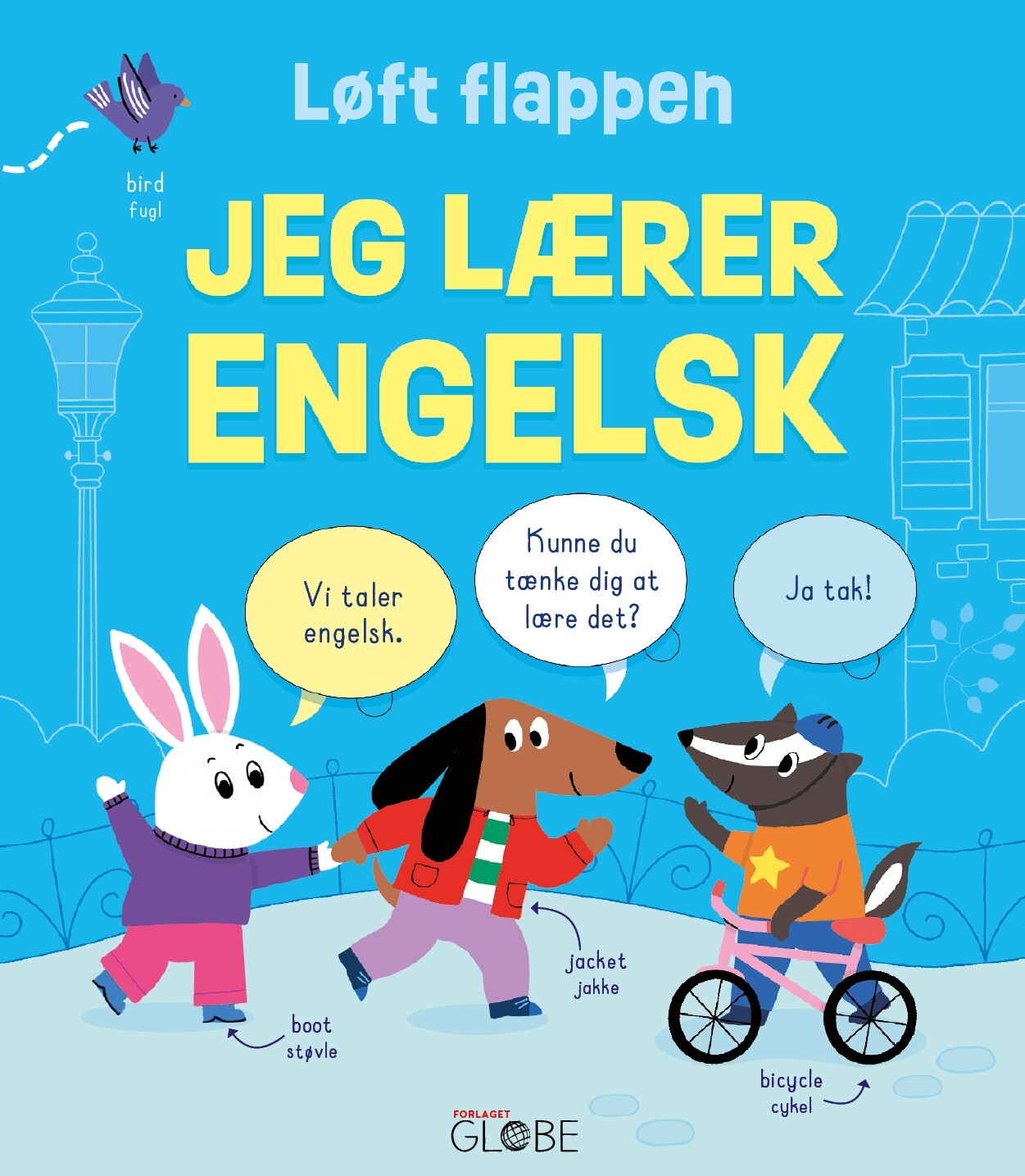Løft Flappen - Jeg Lærer Engelsk - Bog