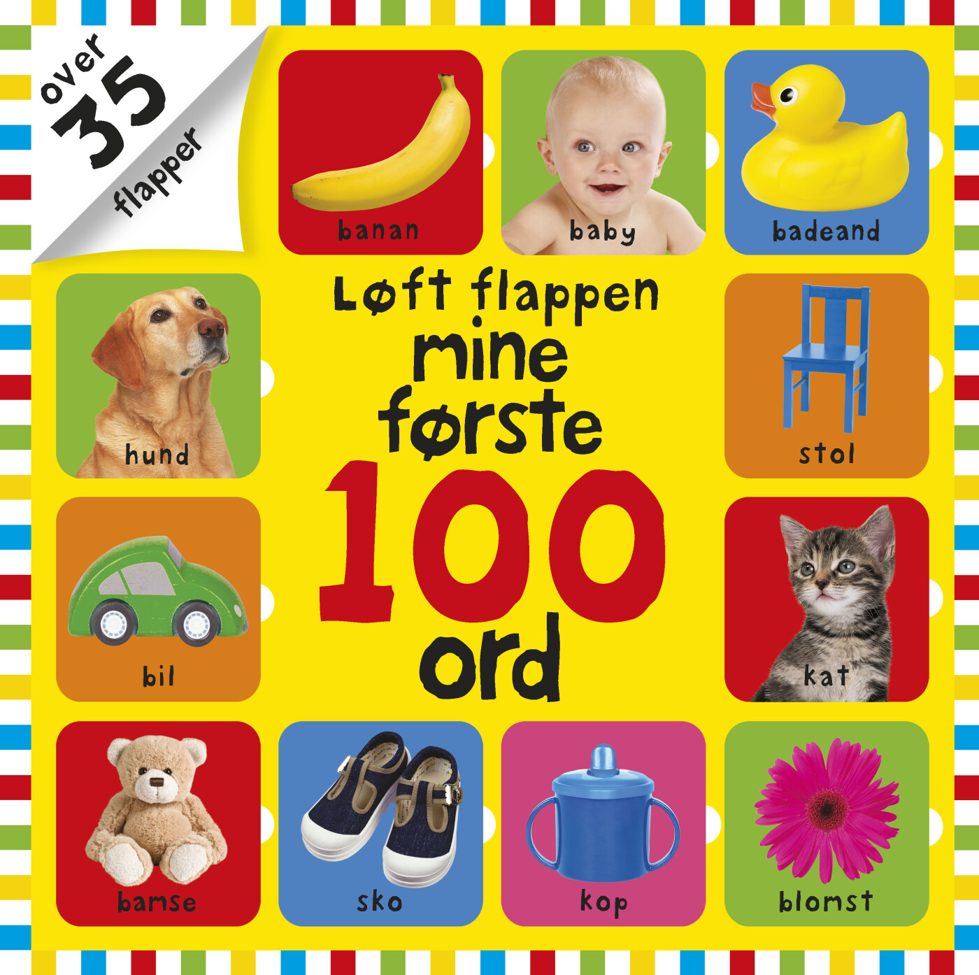 Billede af Løft Flappen Mine Første 100 Ord - Natalie Boyd & Holly Jackman - Bog