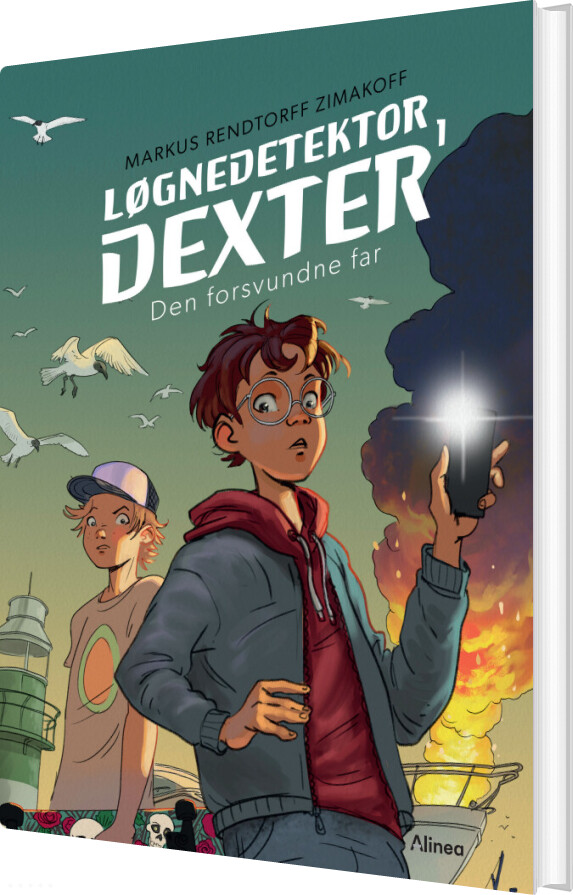 Billede af Løgnedetektor Dexter 1, Den Forsvundne Far, Rød Læseklub - Markus Rendtorff Zimakoff - Bog