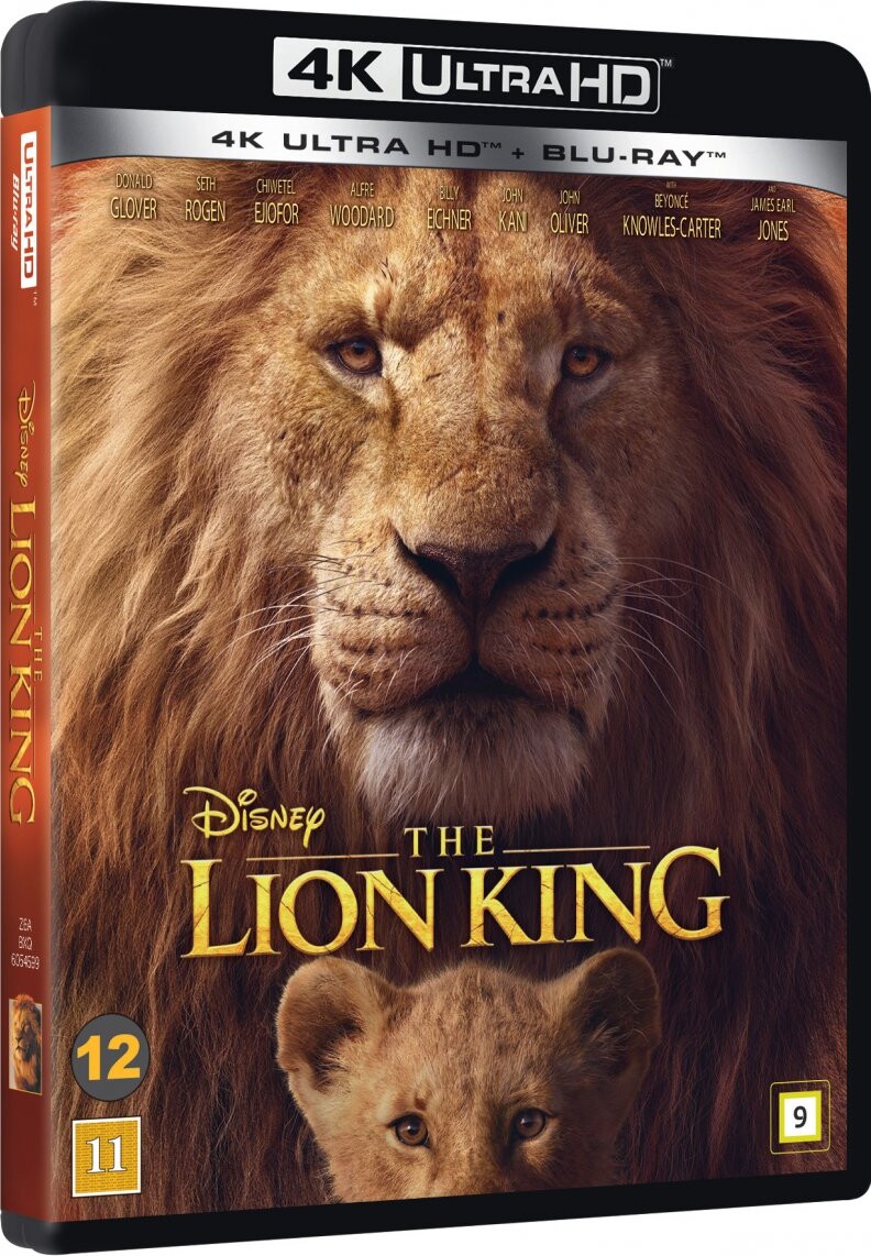 Løvernes Konge / Lion King - 2019 - Disney - 4K Blu-Ray