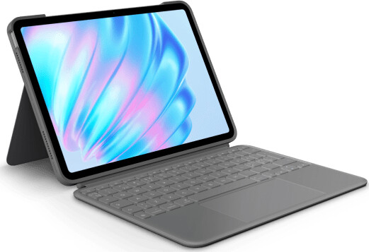 Logitech - Combo Touch-tastetur Ipad Air 11-inch (m2) - Oxford Grå - Pan - Nordic