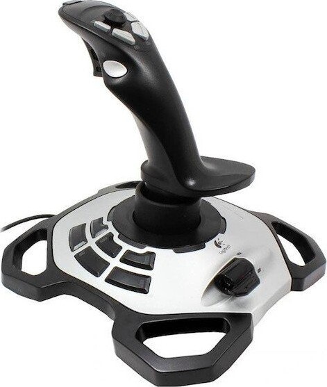 Billede af Logitech - Joystick Til Pc - Extreme 3d Pro Precision - Sort Hvid