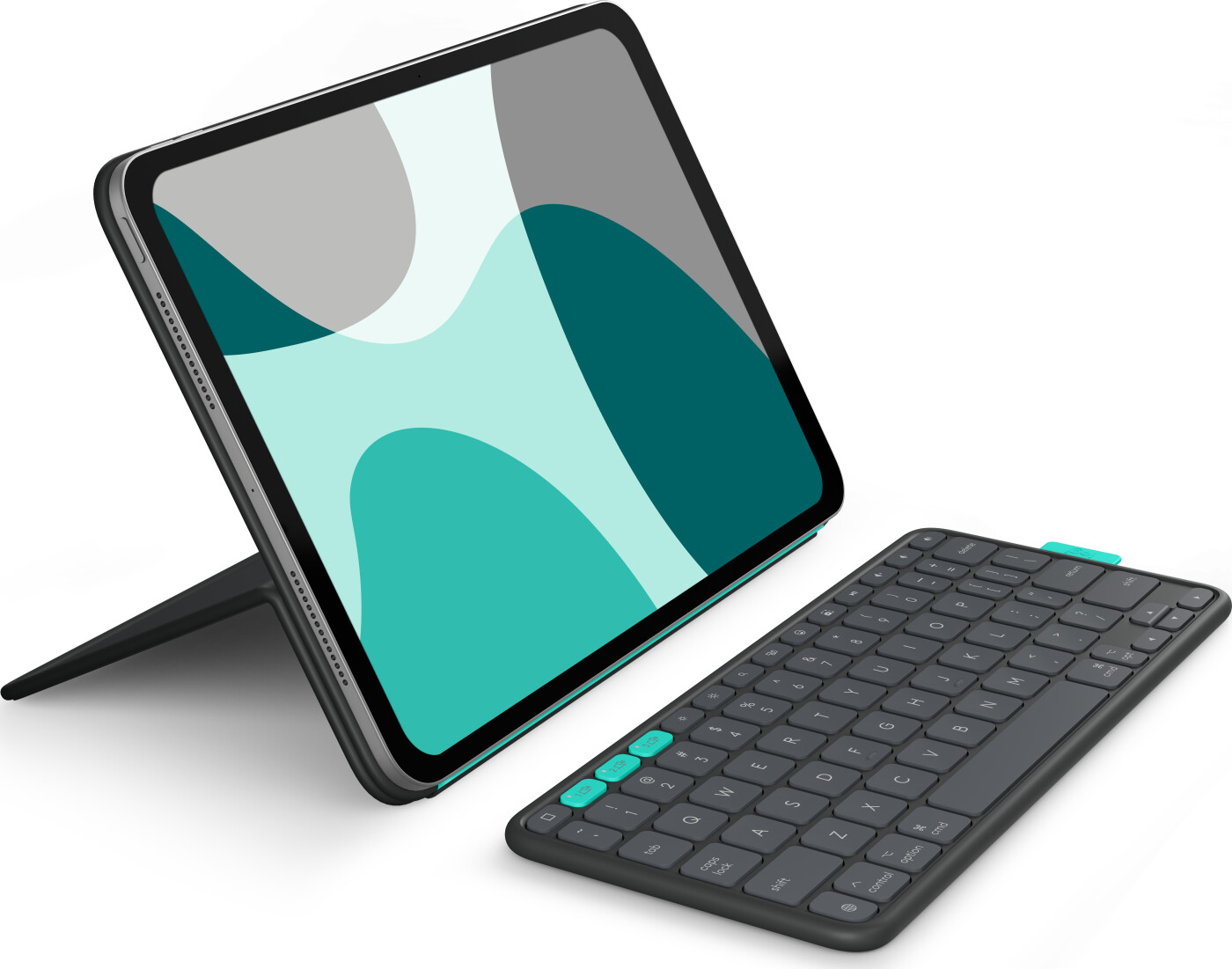 Logitech - Flip Folio Til Ipad Pro & Air 11'' - Graphite - Nordisk Layout