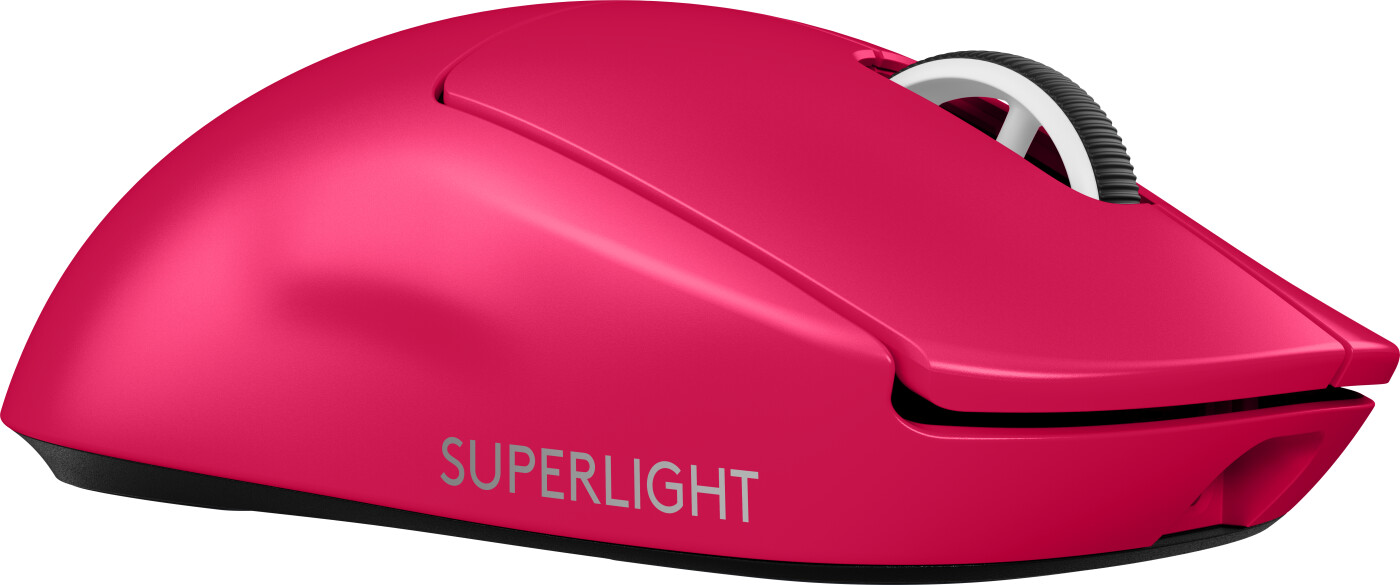 Logitech - G Pro X Superlight 2 Lightspeed Gaming Mus - Magenta