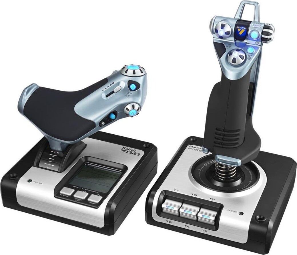 Billede af Logitech - G Saitek X52 Flight Control System Til Pc