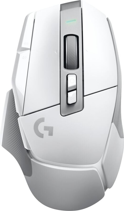 Logitech - G502 X Lightspeed Wireless Gaming Mouse - White/core