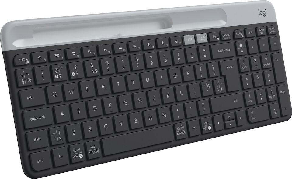 Billede af Logitech K580 - Trådløs Tastatur - Slim Multi-device