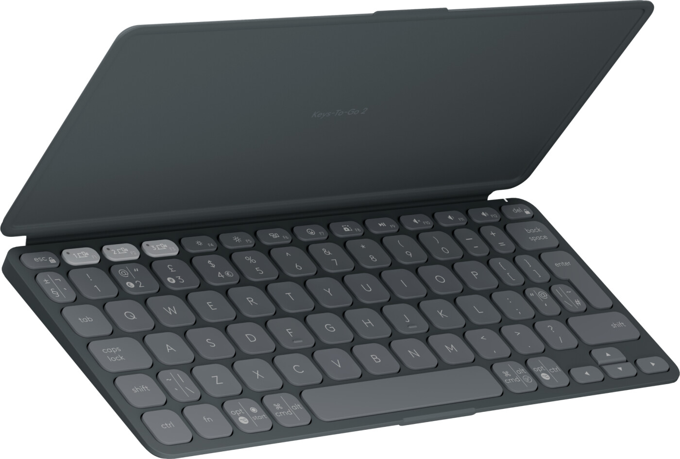 Logitech - Keys-to-go 2 Bærbart Trådløst Tastatur Til Tablets - Nordisk