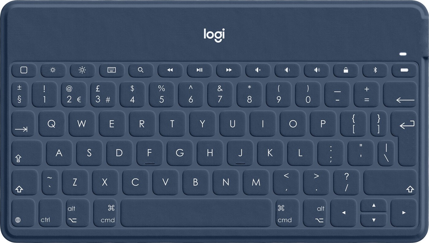 Logitech - Keys To Go - Ultra Slim Keyboard - Blå