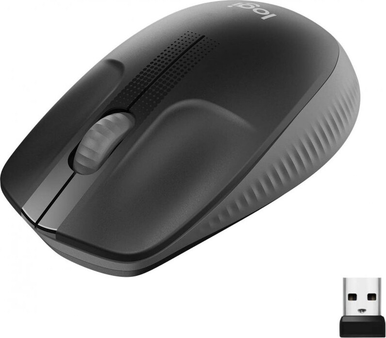 Logitech M190 - Trådløs Mus - Optisk - 1000 Dpi - Sort