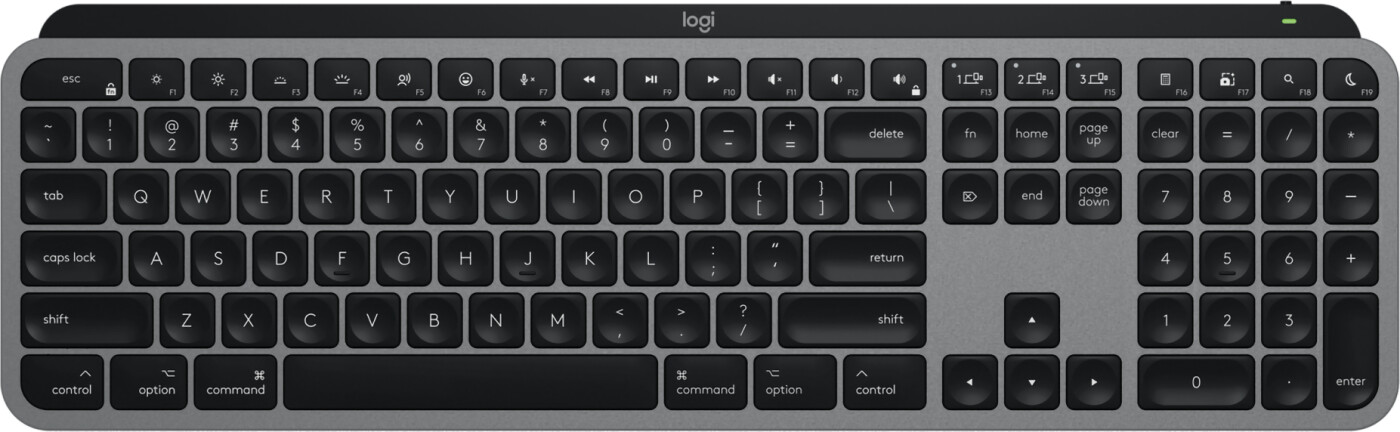 Logitech Mx Keys S For Mac Advanced Wireless Illuminated Keyboard Nordic