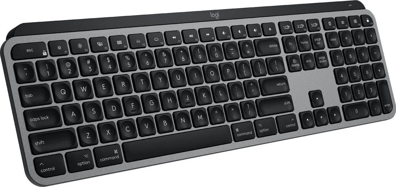 Billede af Logitech Mx Keys - Trådløst Tastatur Til Mac - Space Grey