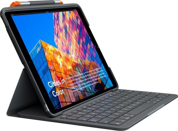 Billede af Logitech Slim Folio - 10,2" Ipad 7. Generation - Graphite