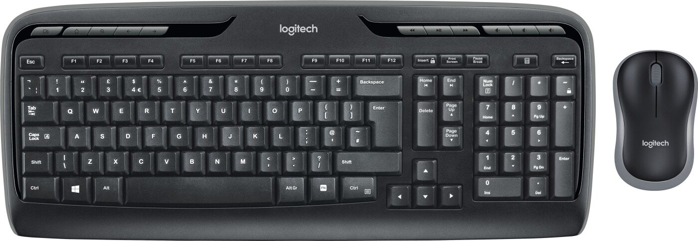 Billede af Logitech Wireless Combo Mk330 Mus Og Tastatur hos Gucca.dk
