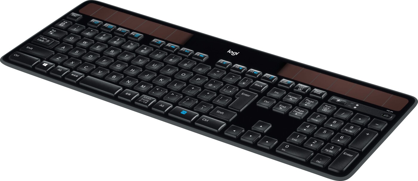 Billede af Logitech Trådløs Solar Tastatur K750 Med Nordisk Layout