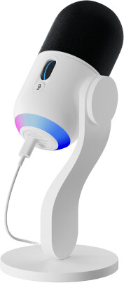 Logitech - Yeti Gx Dynamic Rgb Gaming Mic With Lightsync, Off-white