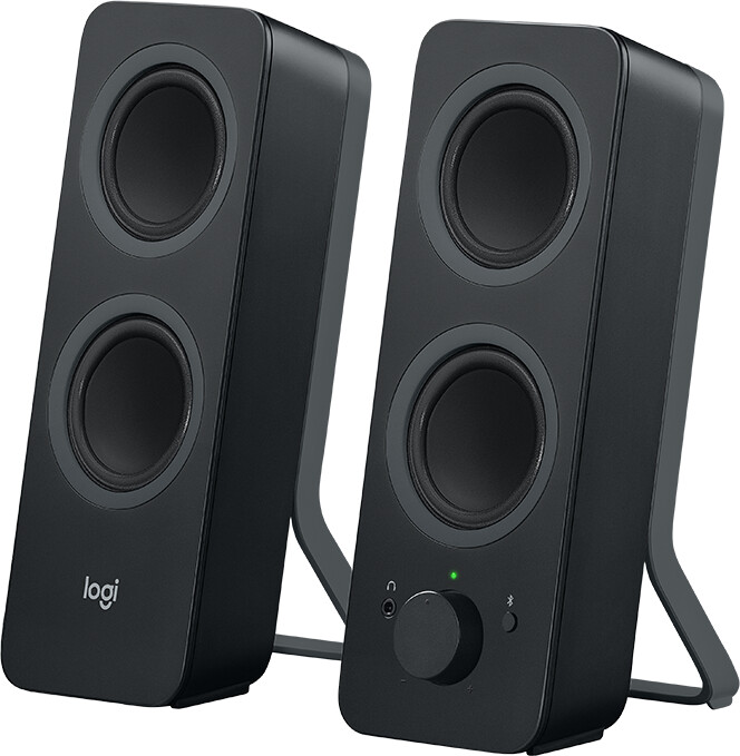 Logitech - Z207 Bluetooth Computer Speakers, Black