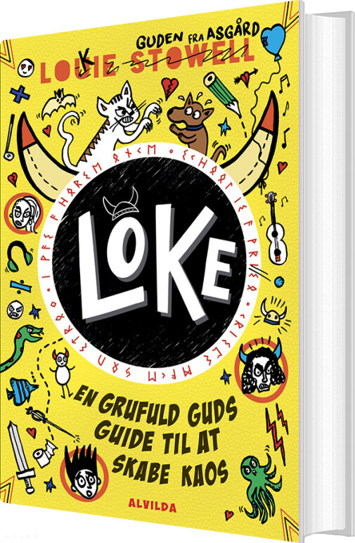Loke 5: En Grufuld Guds Guide Til At Skabe Kaos - Louie Stowell - Bog