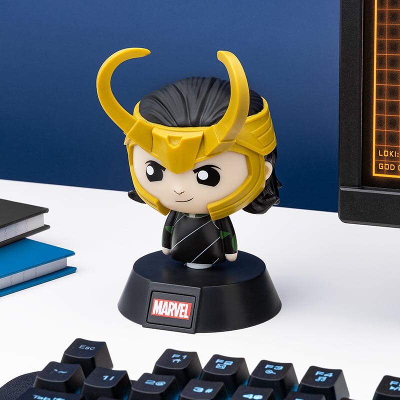 Billede af Marvel Loki Figur - Lampe - 12 Cm