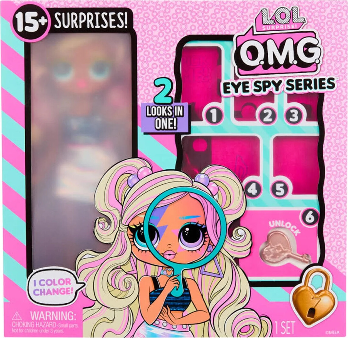 L.o.l. Surprise! - Omg Eye Spy Series Dukke - Rockstjerne