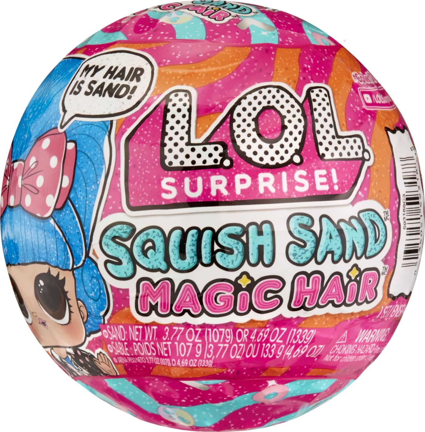 Billede af L.o.l. Surprise Dukke - Squish Sand - Magic Hair - Tot Dukke hos Gucca.dk