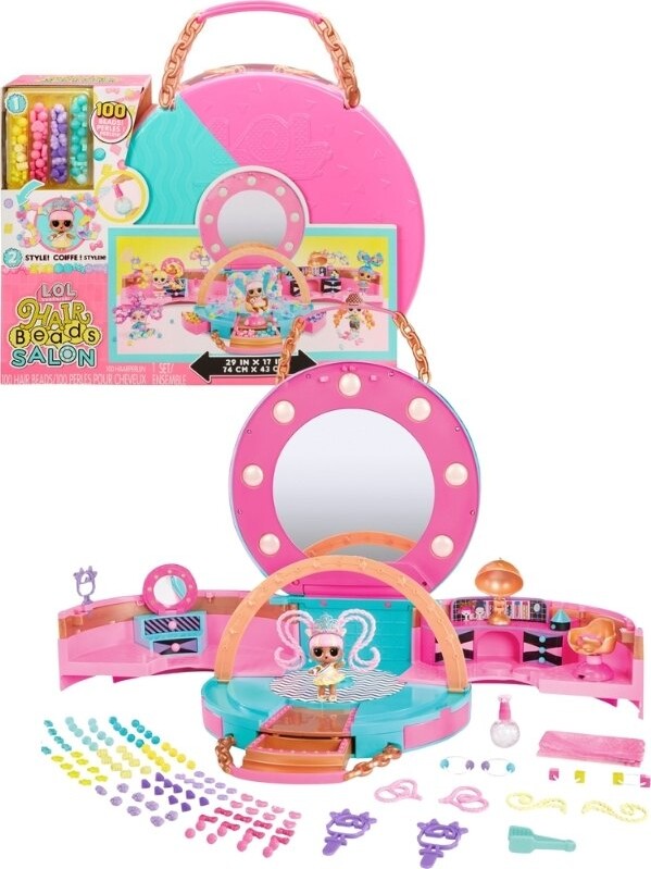 L.o.l. Surprise! - Hair Beads Salon Legesæt - Inkl. 100 Hårperler