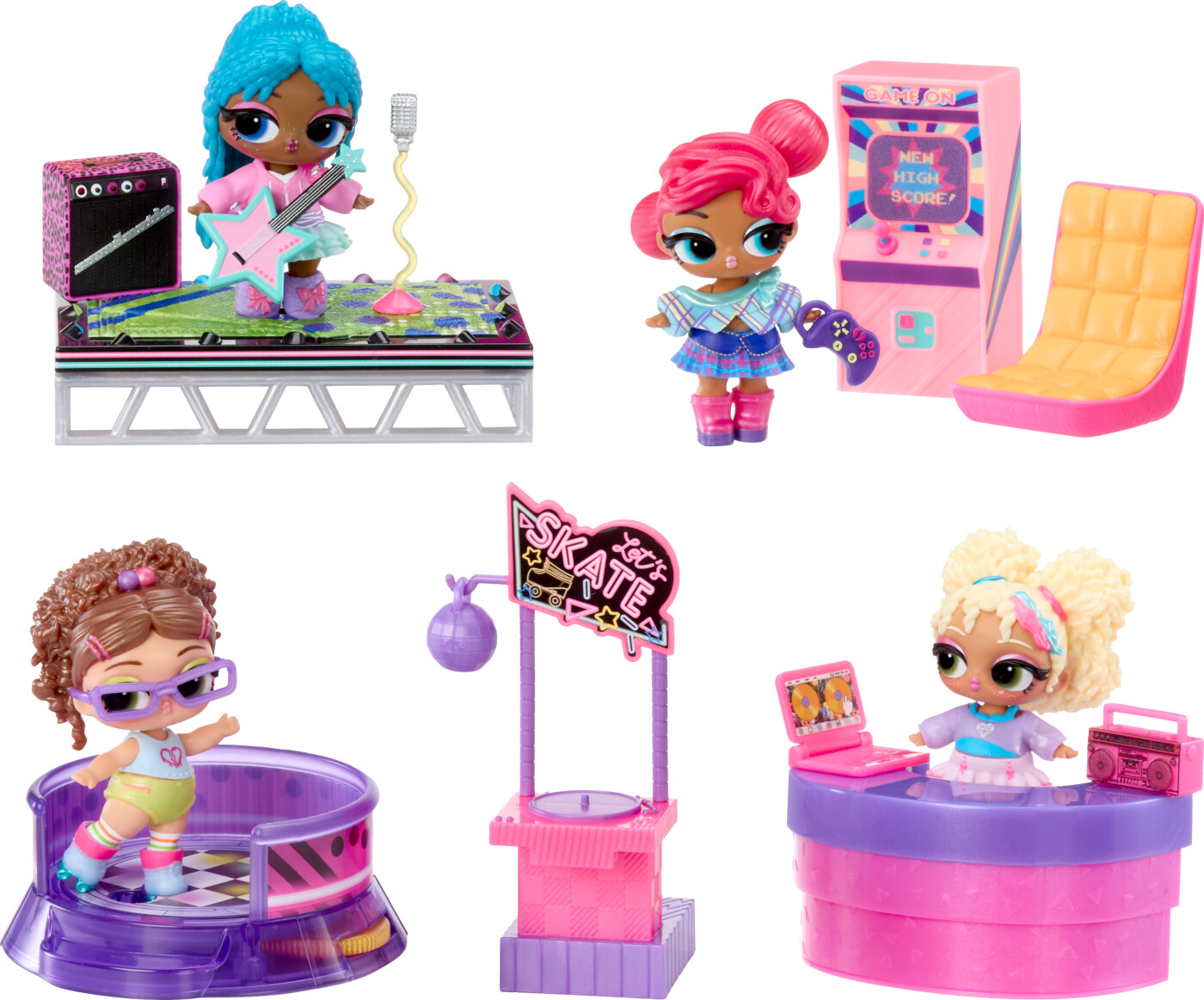 L.o.l. Surprise! Music Festival Møbelpakke/story Starters Assorteret (1 Stk) - Mga Entertainment