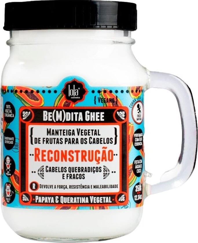 Lola From Rio - Be(m)dita Ghee Papaya And Vegetable Keratin Reconstruction Mask 350g