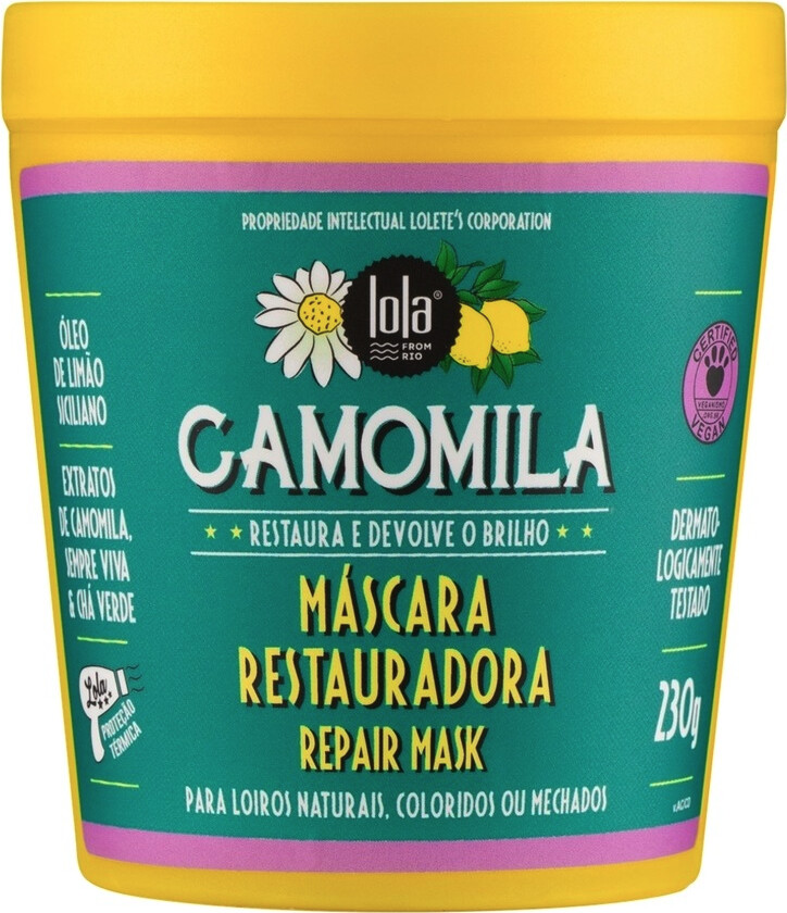 Lola From Rio - Camomila Repair Blonde Mask 230g