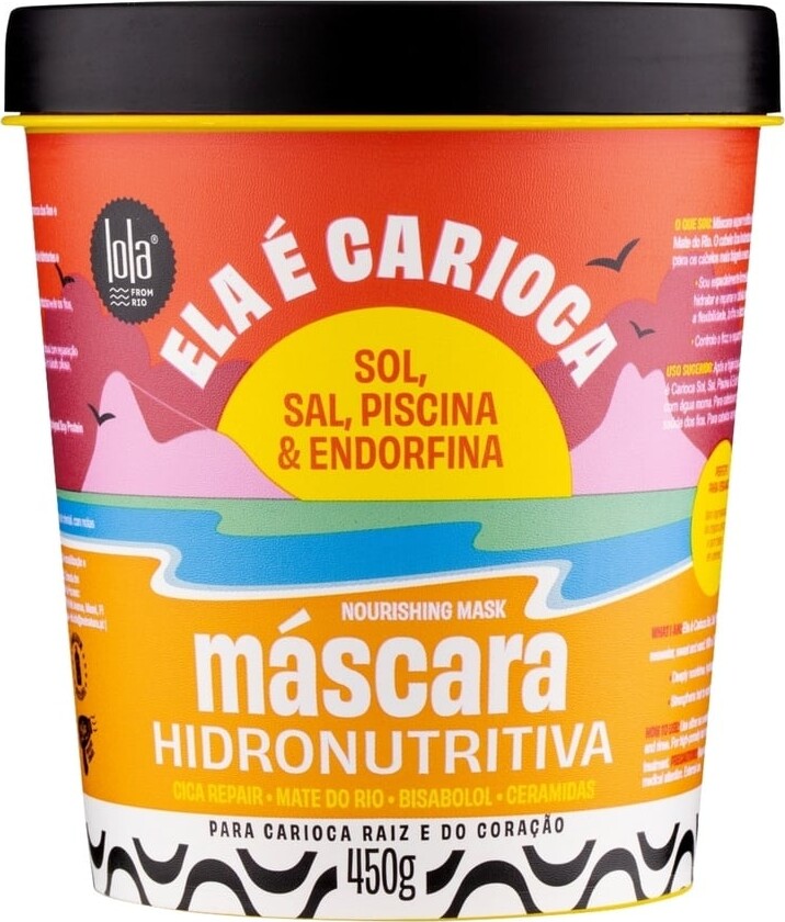 Lola Cosmetics Ela É Carioca nærende hårmaske 450 g - fugtgivende