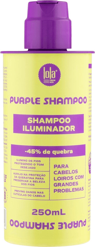 Lola From Rio - Purple Shampoo Iluminador 250ml
