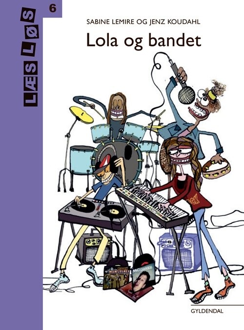Billede af Lola Og Bandet - Sabine Lemire - Bog