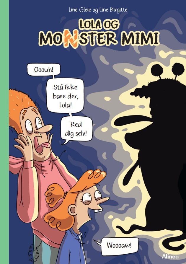 Billede af Lola Og Monster Mimi, Grøn Læseklub - Line Gleie - Bog