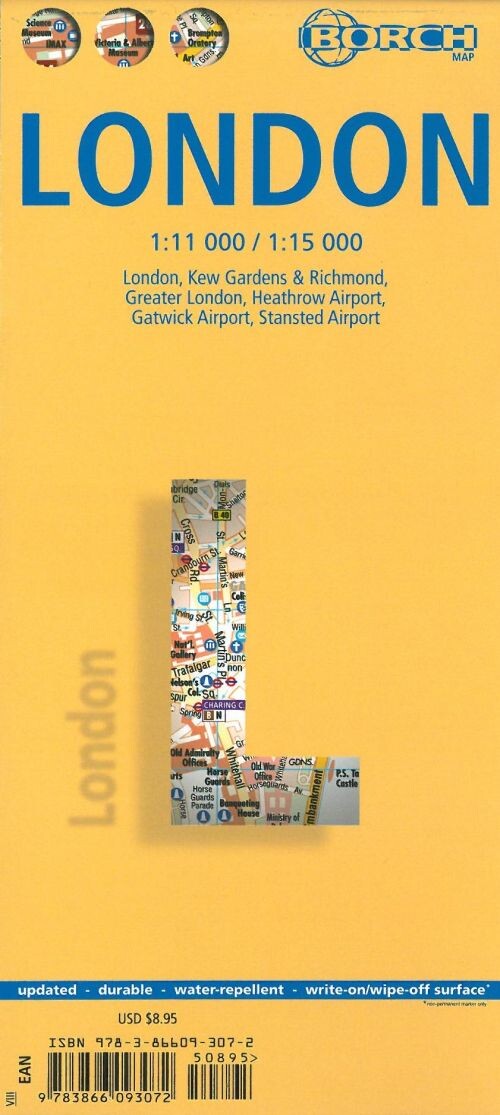 London - Borch Maps - English book