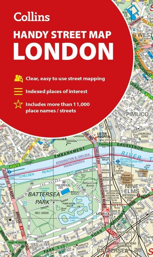 London Handy Street Map - English book