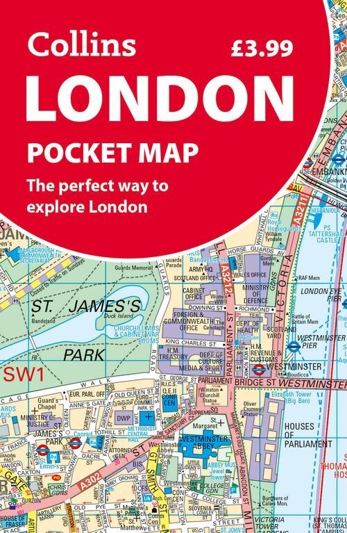 London Pocket Map - English book