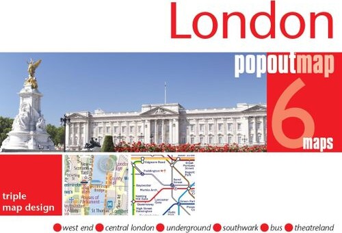 London Popout Maps - Popout Map - English Book
