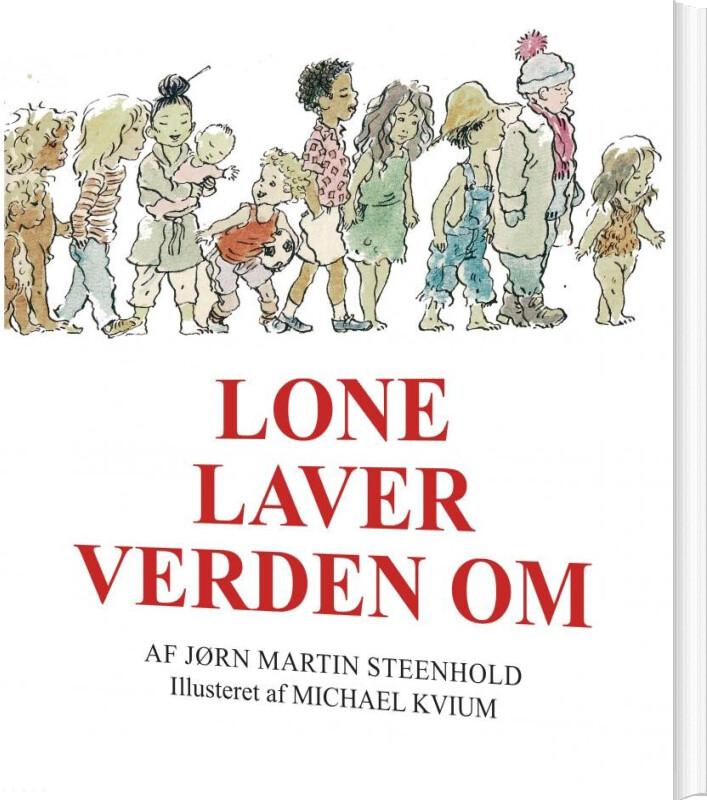 Billede af Lone Laver Verden Om - Jørn Martin Steenhold - Bog