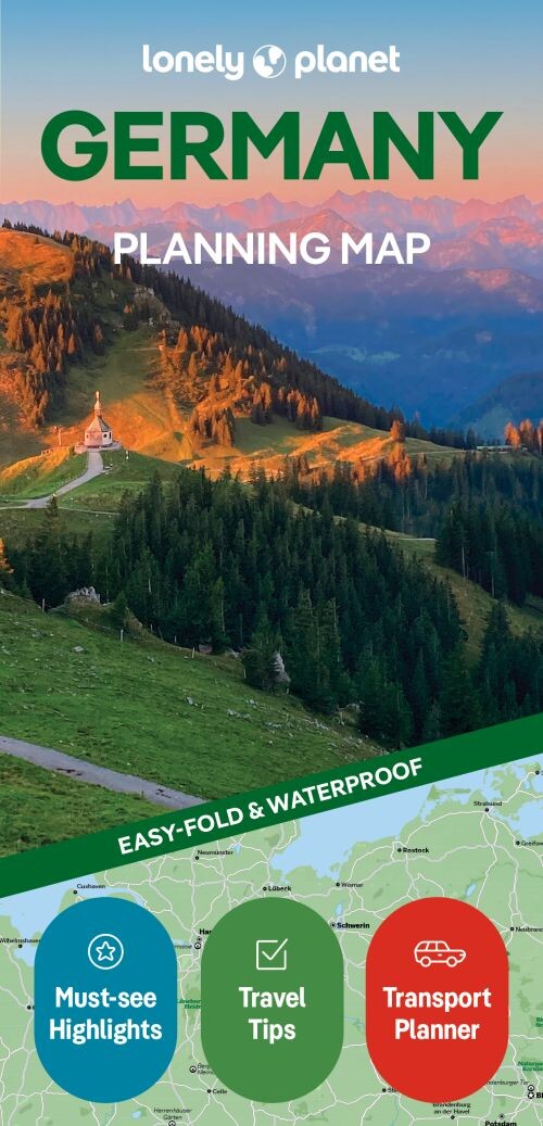 Germany - Planning Map - Lonely Planet - English book