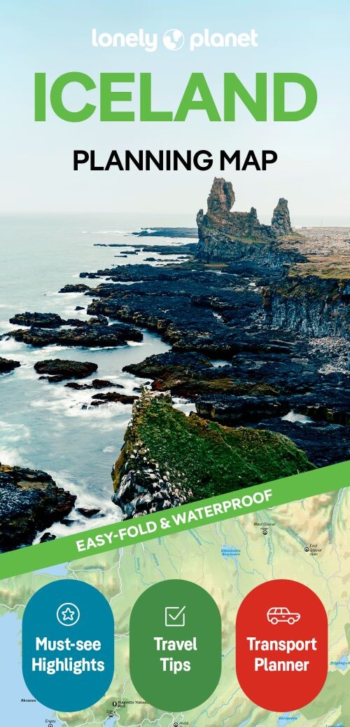 Iceland - Planning Map - Lonely Planet - English book