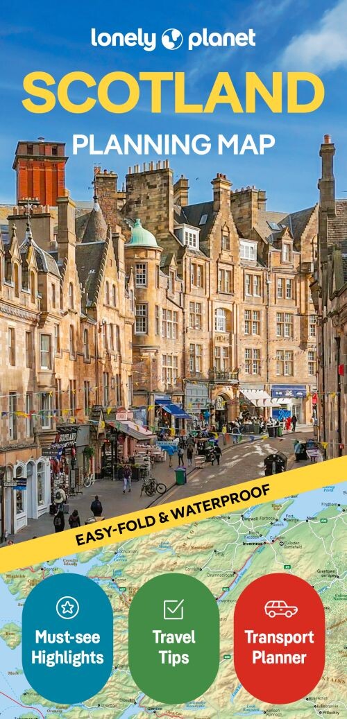 Planning Map: Scotland - Lonely Planet - English book