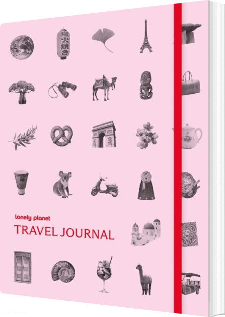Lonely Planet's Travel Journal: Pink - English book