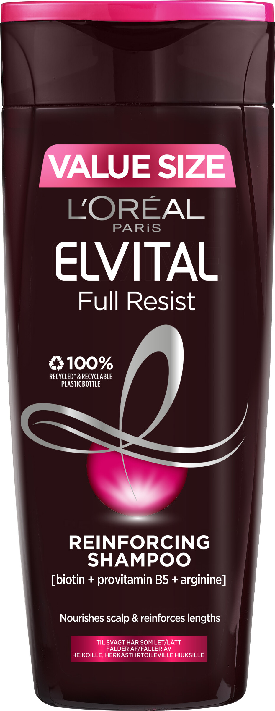 Billede af L'oréal - Elvital Full Resist Shampoo 500 Ml (bundle)