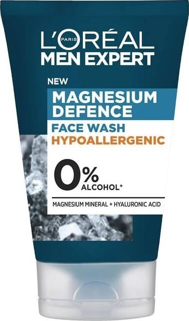 L'oréal Paris - Men Expert Magnesium Defense Face Wash 100 Ml - Rens