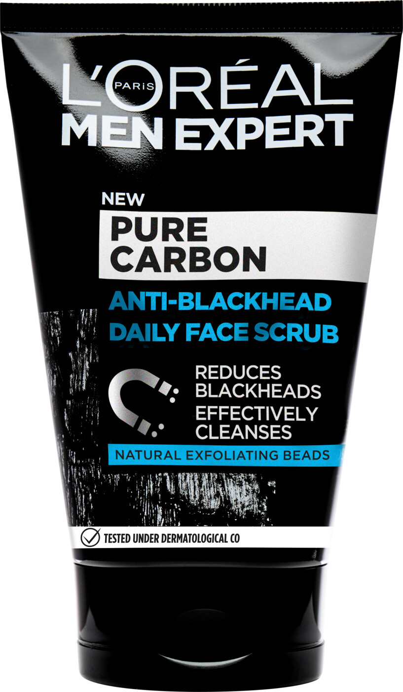 L'oréal - Paris Men Expert Pure Charcoal Face Scrub - 100ml