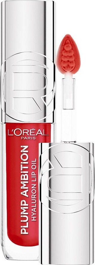L'oréal Paris - Plump Ambition Hyaluron Lip Oil - 380 Rouge In Love