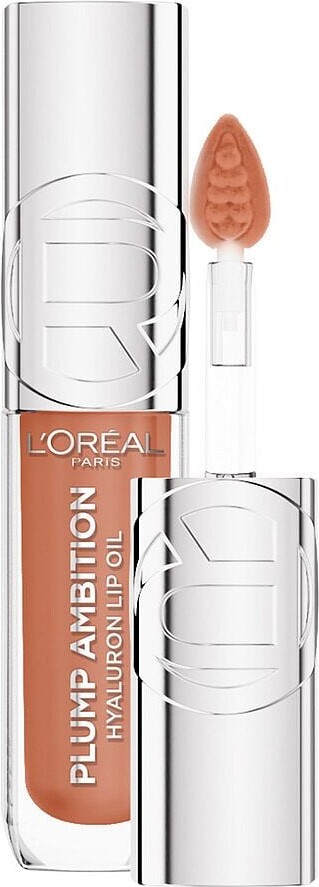 L'oréal Paris - Plump Ambition Hyaluron Lip Oil - 641 Latte Glace