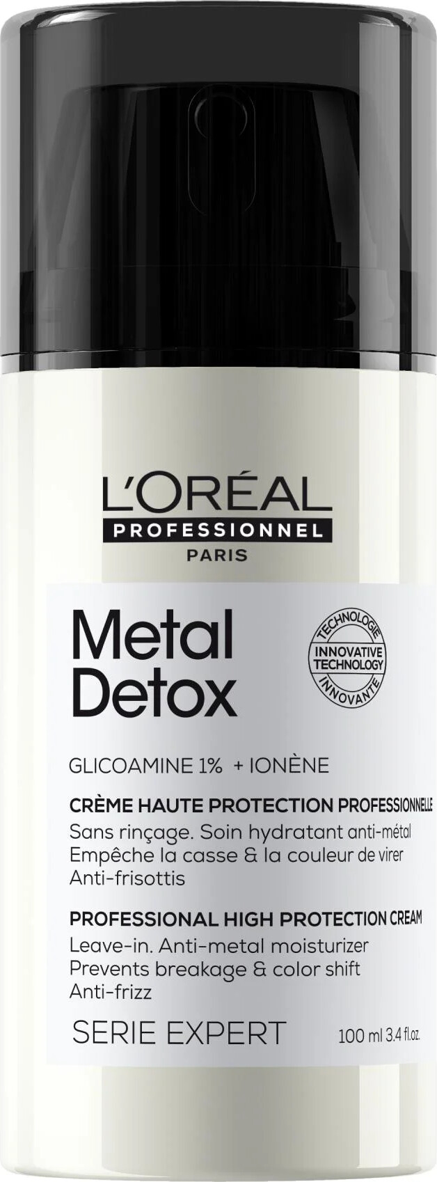 L'oréal - Professionnel Serie Expert Metal Detox Leave-in Creme Med Høj Beskyttelse 100 Ml